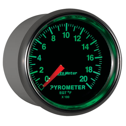 Autometer GS 0-2000 degree F Full Sweep Electronic Pyrometer Gauge 3845 3845 User 6