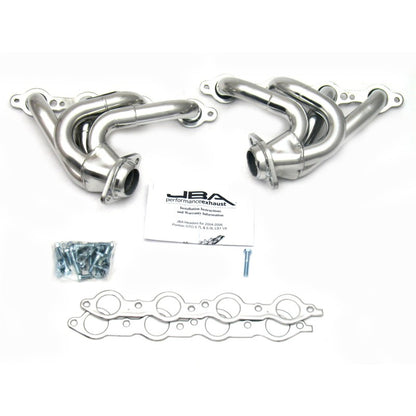 JBA 04-06 Pontiac GTO 5.7/6.0L LS 1-5/8in Primary Silver Ctd Cat4Ward Header 1809SJS 1809SJS Photo - Primary