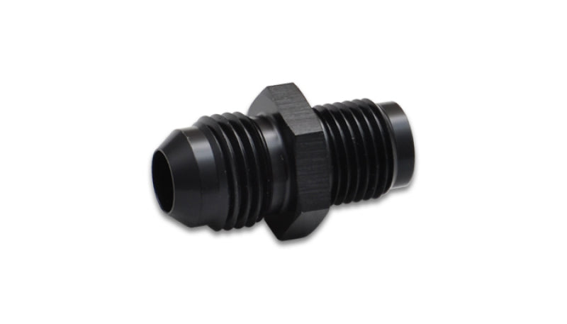 Vibrant Inverted Seat Adapter Fitting (-6AN x 11/16in-18) Aluminum - Black 16437 16437 Photo - Primary