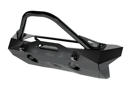 ICON 2018+ Jeep Wrangler JL / 2020+ Jeep Gladiator JT Pro Recessed Impact Front Bumper w/Bar & Tabs 25244 25244 Photo - Primary