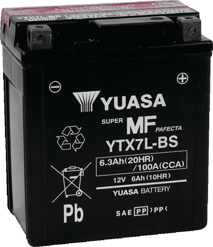 Yuasa Battery Yuasa Ytx7L-Bs Yuasa Battery YUAM327BS YUAM327BS Photo - Primary