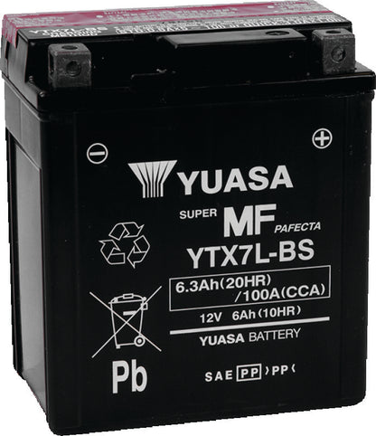 Yuasa Battery Yuasa Ytx7L-Bs Yuasa Battery YUAM327BS YUAM327BS Photo - Primary