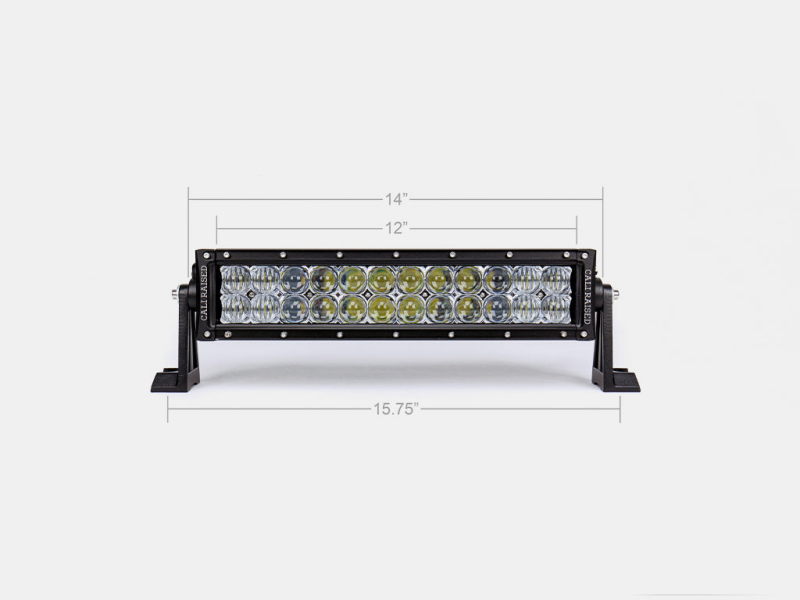 Cali Raised LED Cali Raised 14 Dual Row 5D Optic Osram Led Bar - Spot CR2302 CR2302 Photo - Primary