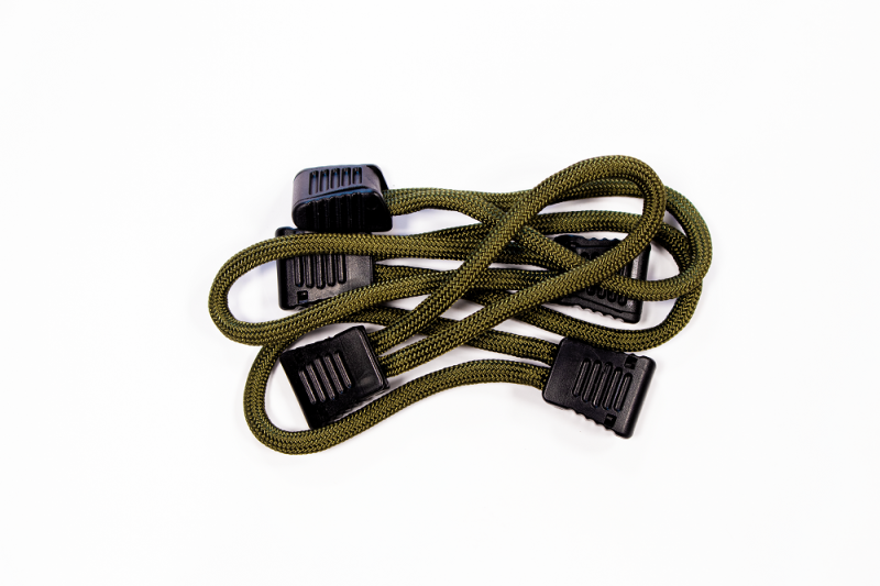 Fishbone Offroad Paracord Zipper Pulls 5 Pcs Olive Drab FB51279-O