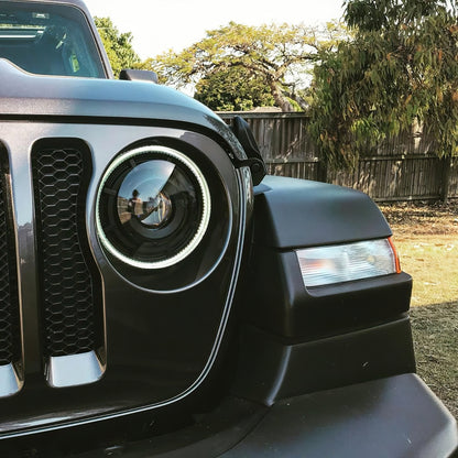 ORACLE Lighting Oracle Jeep JL/Gladiator JT Oculus Switchback Bi-LED Projector Headlights - Amber/White Switchback 5839-023 5839-023 Photo - lifestyle view