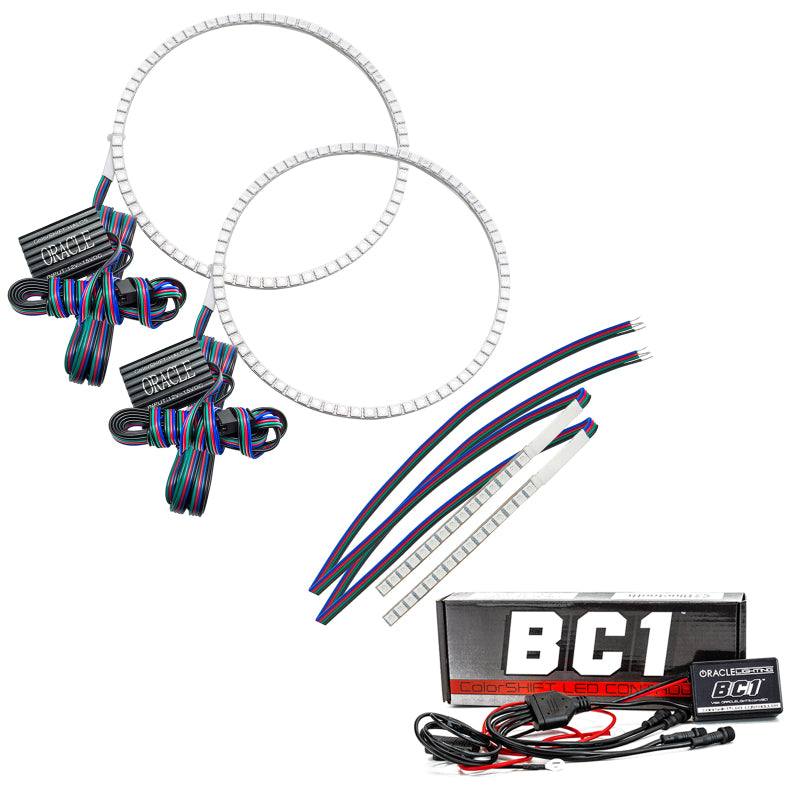ORACLE Lighting Oracle 21-22 Ford Bronco Headlight Halo Kit w/DRL Bar - Base Headlights ColorSHIFT -w/BC1 Controller 1471-335 1471-335 Photo - Primary