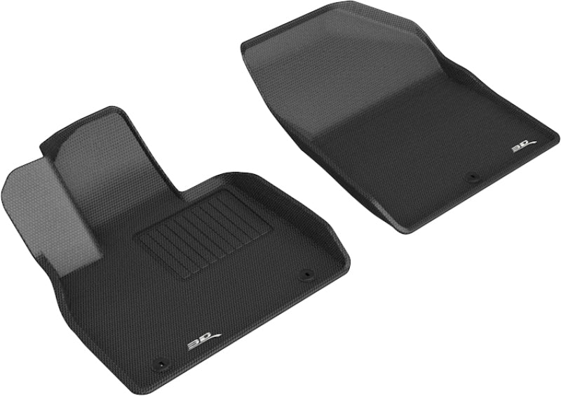 3D MAXpider 2020 Hyundai Palisade Kagu 1st Row Floormat - Black L1HY10011509 L1HY10011509 Photo - Primary