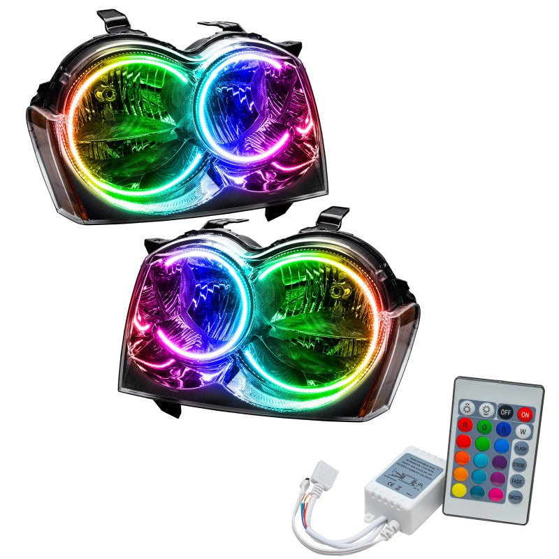 ORACLE Lighting Oracle 05-07 Jeep Grand Cherokee SMD HL (Non-HID) - ColorSHIFT w/ Simple Controller 8164-504 8164-504 Photo - Primary