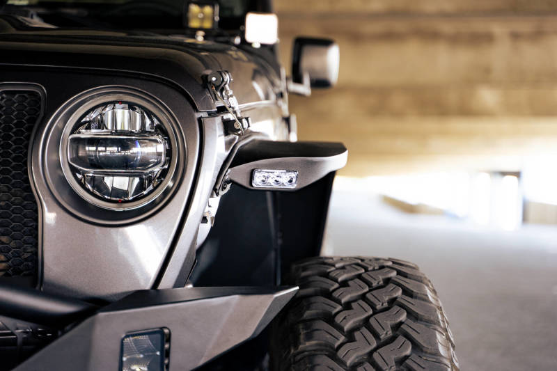 DV8 Offroad 18-23 Jeep Wrangler JL Slim Fender Flares FDJL-07 FDJL-07 Photo - Unmounted