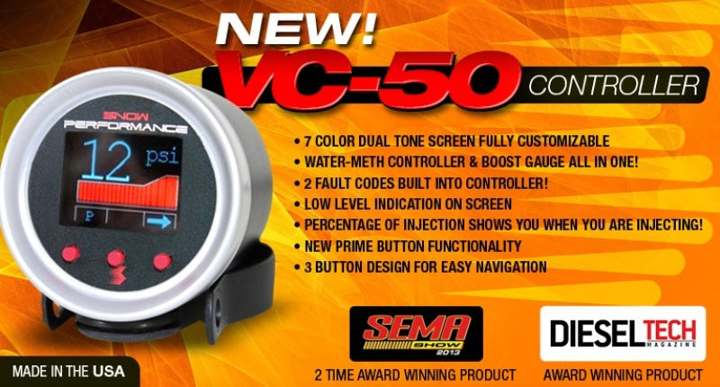 Snow Performance Chevy/GMC Stg 2 Boost Cooler Water Injection Kit (SS Braided Line 4AN Fittings) SNO-430-BRD SNO-430-BRD Photo - Primary