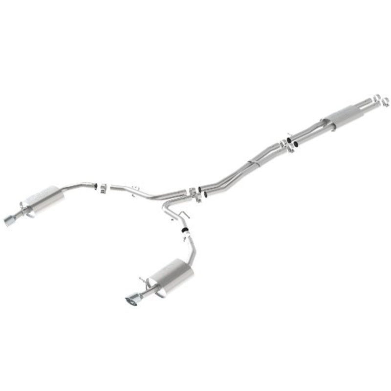 Ford Racing 10-17 Taurus Sho Cat-Back Touring Exhaust System - Chrome Tips M-5200-SHOTC M-5200-SHOTC Photo - Unmounted