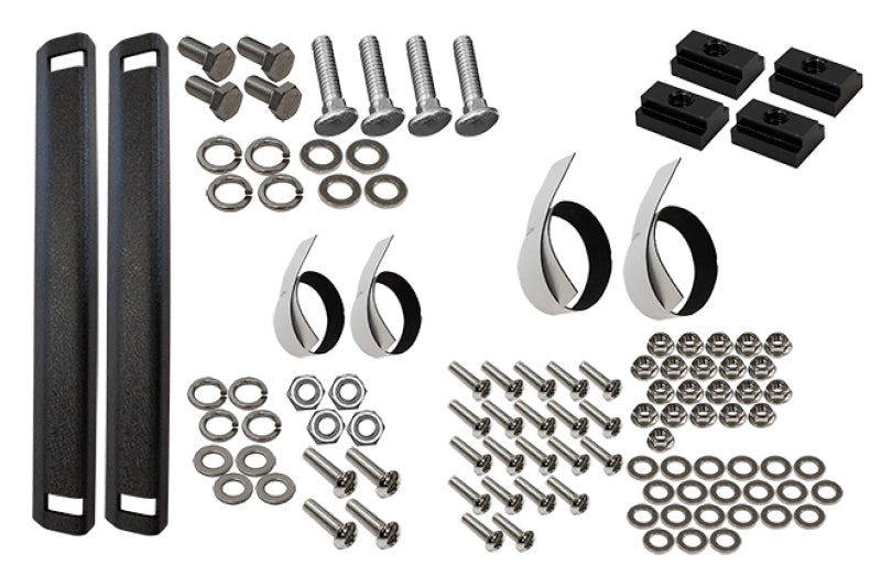 Fishbone Offroad Jeep Storage/Bed Rack Tie Down Kit Stainless Steel FB21260 FB21260 User 1