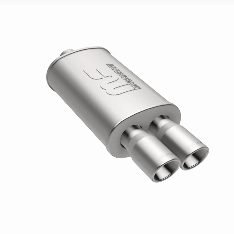 MagnaFlow 5" X 8" Oval Center/Dual Performance Muffler With Tip 14862 360 Degree Image Set