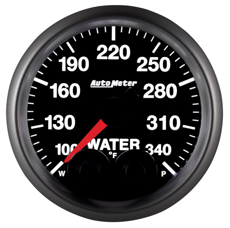 Autometer Gauge, Water Temp, 2 1/16", 340 Deg. F, Stepper Motor w/Peak & Warn 5655 User 7