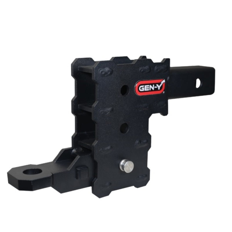 GEN-Y Hitch Gen-Y Phantom 2in Hollow Shank 4.5in Drop 500lb TW 12K Hitch w/GH-102541 Mount/GH-102359 Pin & Clip GH-102358