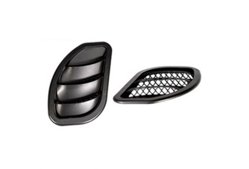 Daystar 2007-2018 Jeep Wrangler JK Hood Side Vent Kit Right and Left Black Pair KJ71048BK KJ71048BK User 1