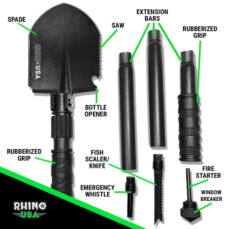 Rhino USA Ultimate Survival Shovel RNO-SURVIVAL-SHOVEL RNO-SURVIVAL-SHOVEL User 1