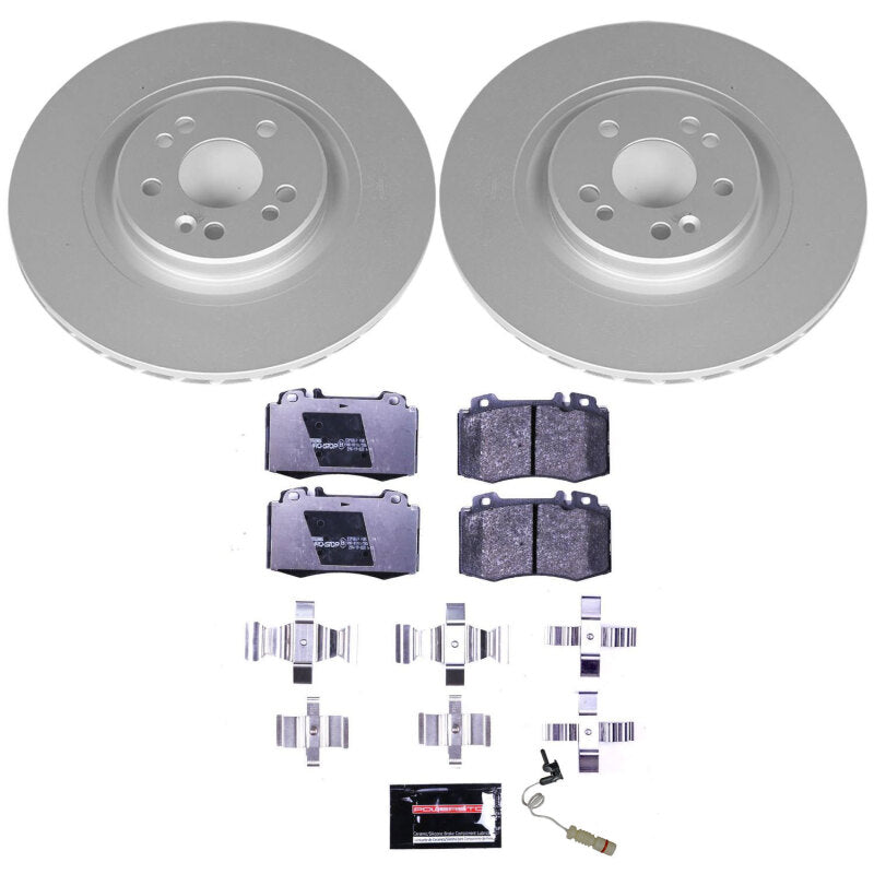 PowerStop Power Stop 00-03 Mercedes-Benz ML55 AMG Front Euro-Stop Brake Kit ESK5236 ESK5236 Photo - Primary