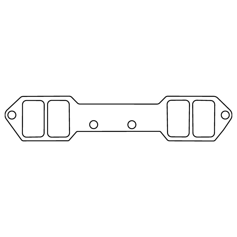 Cometic Gasket Cometic Chevy Gen1 Small Block V8 .060in Fiber Intake Mani Gskt Set-2.150in x 1.250in Rect. Ports C5306 C5306 Photo - Primary