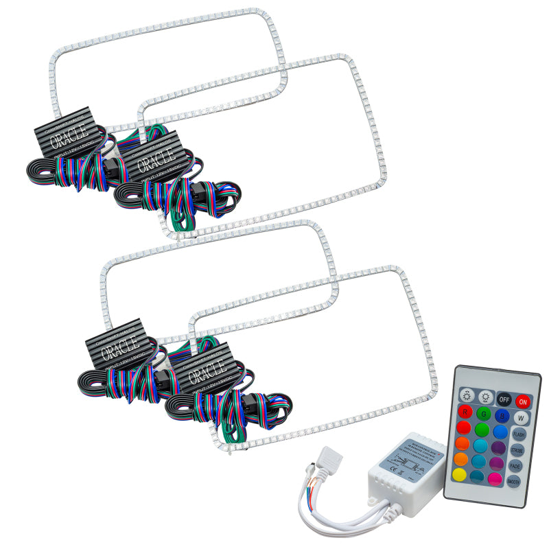 ORACLE Lighting Oracle Ford F250 08-10 Halo Kit - ColorSHIFT w/ Simple Controller 2249-504 2249-504 Photo - Primary