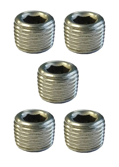 Torque Solution Stainless Steel 1/8 in NPT Plug: Universal 5 Pack TS-NPT-18.5 TS-NPT-18.5 Photo - Primary