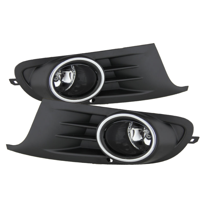 Spyder Volkswagen Golf TDI TSI OEM Style Fog Lights w/Switch Clear FL-VG2010-C 5076182 5076182 Photo - Primary