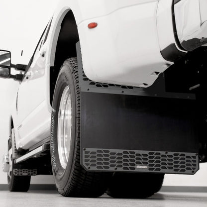 Putco 15-19 Chevy Silv/Sierra HD Dually - (Fits Rear) - Set of 2 Mud Skins - HDPE w/ Hex Shield 78275 78275 Photo - Primary