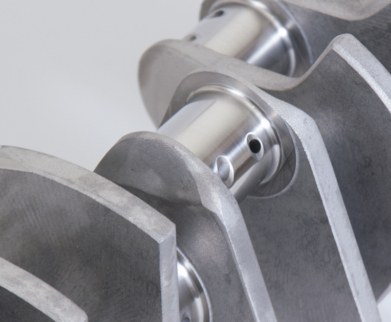 Eagle Ford 4.6 Stroker 1.889in Rod Journal / 3.750in Stroke 4340 Forged Crankshaft 428137505950 428137505950 Photo - Close Up