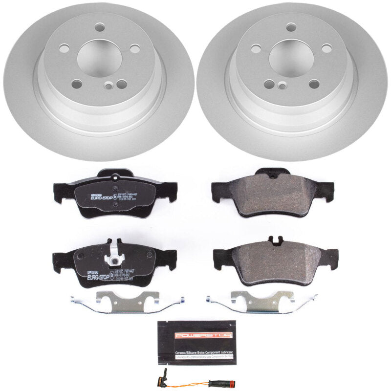 PowerStop Power Stop 03-09 Mercedes-Benz E320 Rear Euro-Stop Brake Kit ESK5320 ESK5320 Photo - Primary