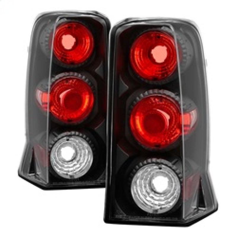 Spyder Cadillac Escalade SUV (Not EXT)02-06 Euro Style Tail Lights Black ALT-YD-CE02-BK 5001597 5001597 Photo - Primary