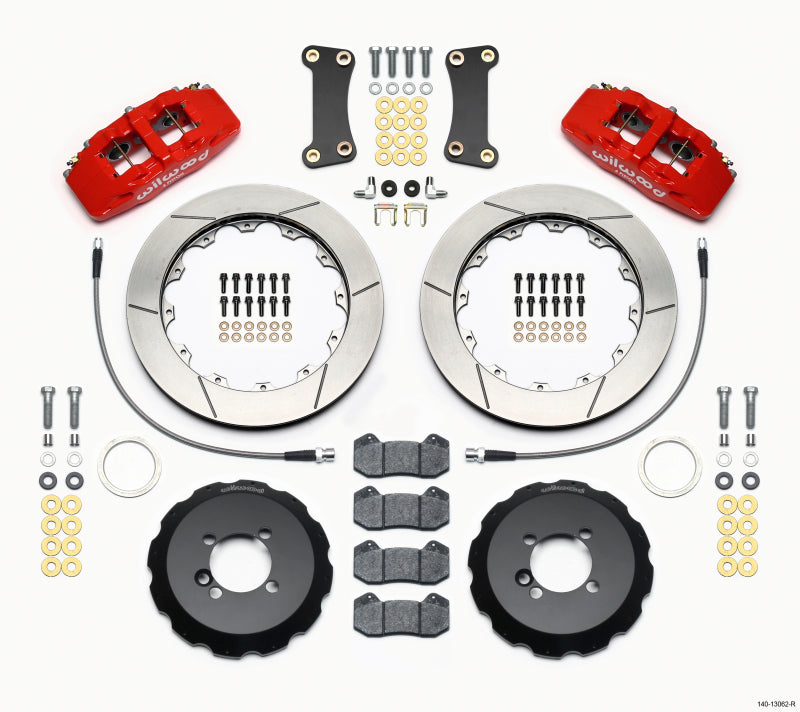 Wilwood DP6 Front Hat Kit,12.88",2002-Up Mini Cooper w/Lines 140-13062-R Photo - Primary