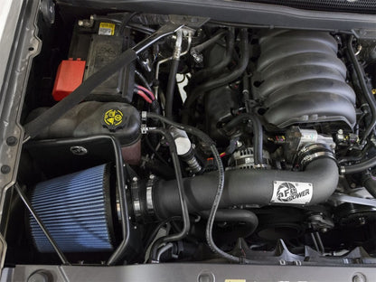 aFe Magnum FORCE Stage-2 Pro 5R Cold Air Intake System: GM Silverado/Sierr 54-12332 Photo - Mounted