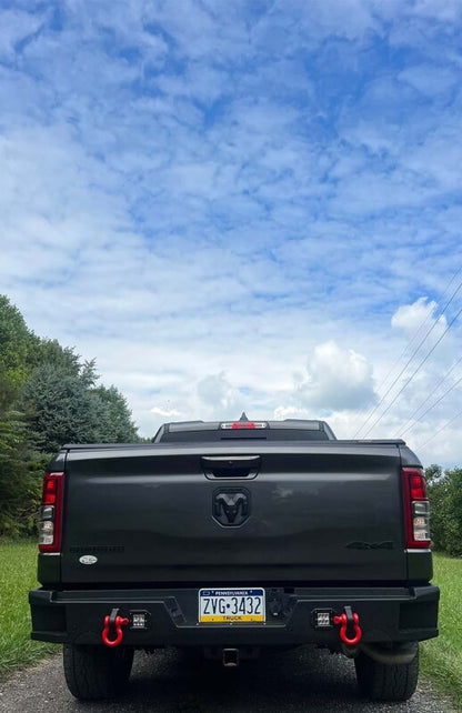 Fishbone Offroad 2019+ Ram 1500 Rear Bumper - Black FB22399 FB22399 Photo - lifestyle view