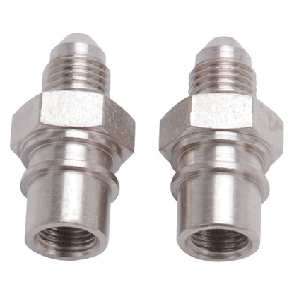 Russell Performance -4 AN Metric Adapter Fitting (2 pcs.) (Beveled) 640421 640421 Photo - Primary
