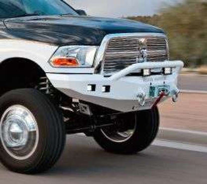 Road Armor 10-18 Ram 2500 Stealth Front Winch Bumper w/Pre-Runner Guard - Tex Blk 408R4B 408R4B Photo - Primary