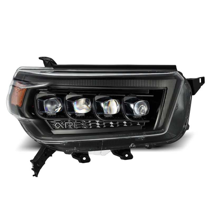 AlphaRex 10-13 Toyota 4Runner NOVA LED Proj Headlights Plank Style Alpha Black w/Seq Signal/DRL 880758 880758 User 2