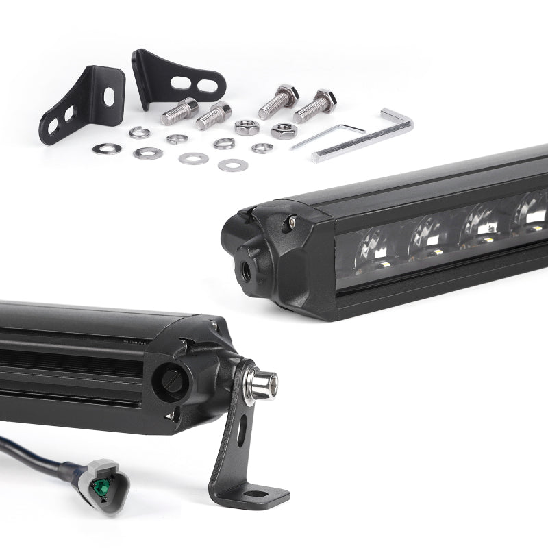 XKGLOW XK Glow Razor Light Bar Fog + Strobe No Wire & Switch 10in XK064010-FS