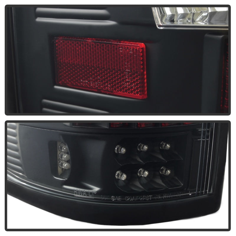 SPYDER Xtune Ford F150 Styleside 04-08 (Not Fit Heritage & SVT) LED Tail Lights Black ALT-ON-FF15004-LED-BK 5012890 5012890 Photo - Unmounted