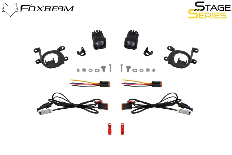 Diode Dynamics 23-24 Toyota GR Corolla SSC1 LED Fog Light Kit - Yellow SAE Fog DD8290 DD8290 User 5