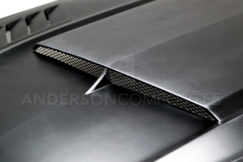 Anderson Composites 2015-2016 Ford Mustang Ram Air Fiberglass Hood AC-HD15FDMU-AB-GF AC-HD15FDMU-AB-GF User 2