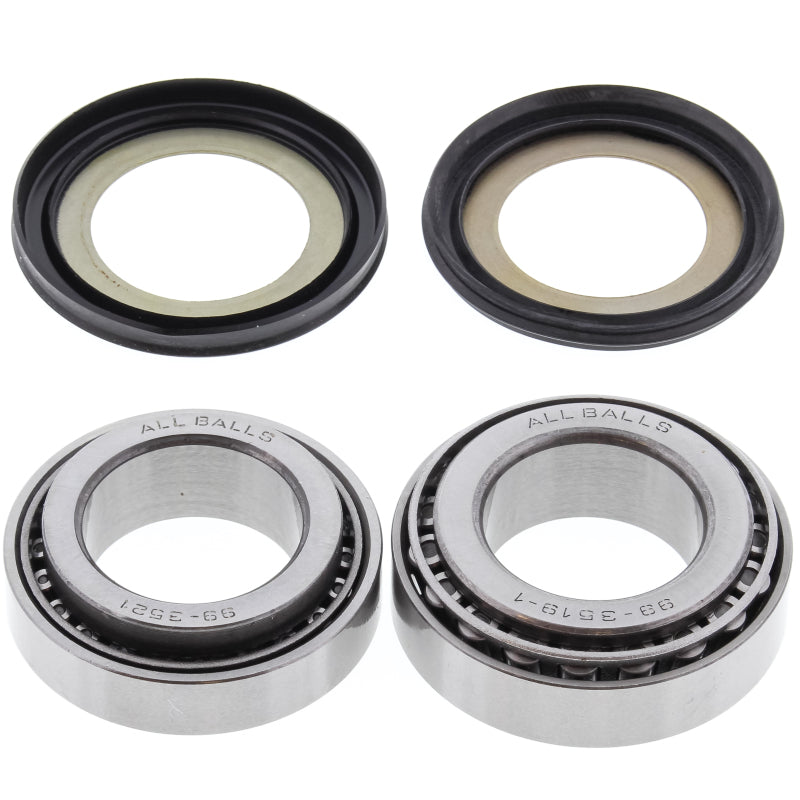 All Balls Racing 02-10 Yamaha XV1700 Road Star Warrior Steering Bearing Kit 22-1050 22-1050 Photo - Primary