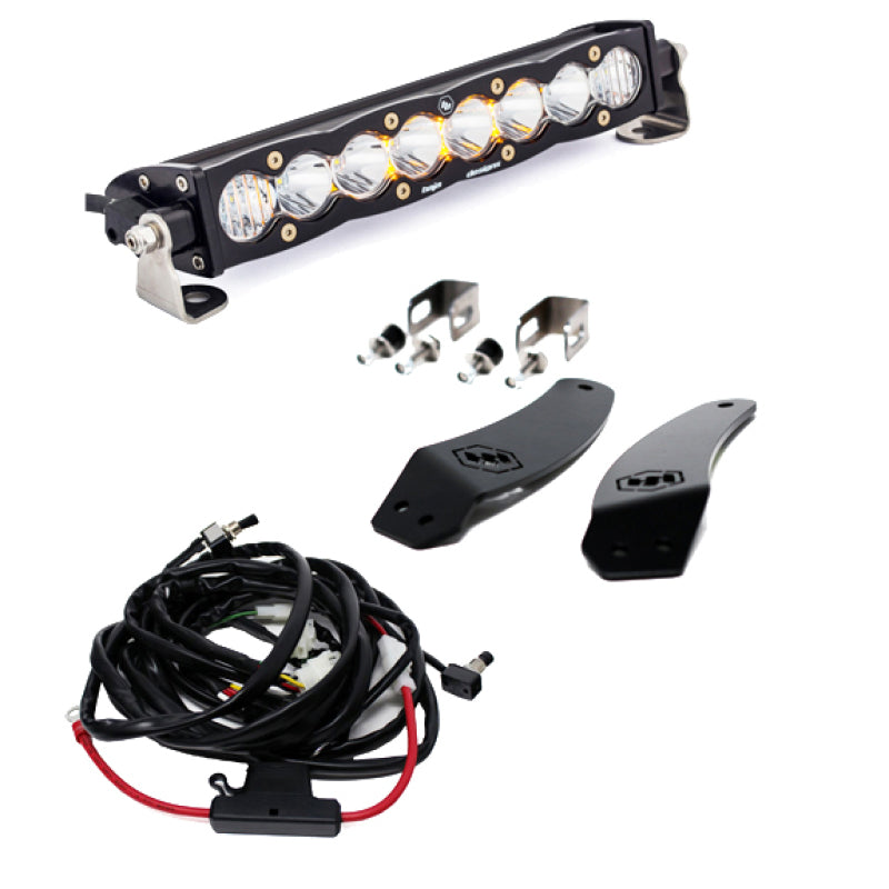 Baja Designs S8 2018 Textron Wildcat XX 10in Grille Mount Kit 447138 447138 Photo - Primary
