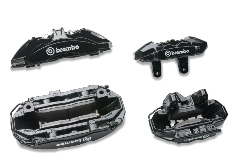 Ford Racing 15-21 Mustang GT/ 2.3L EcoBoost GT350R Brake Upgrade Kit - Black M-2300-YBK M-2300-YBK Photo - Unmounted