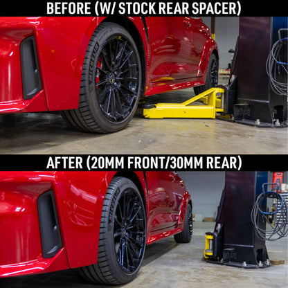 Mishimoto Wheel Spacers - 5x114.3 - 60.1 - 30 - M12 - Black MMWS-005-300BK MMWS-005-300BK User 1