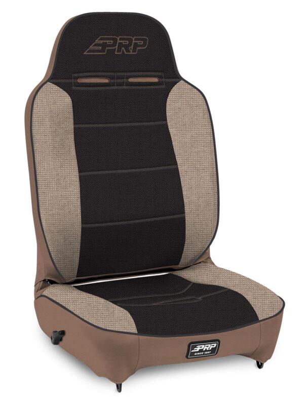 PRP Seats PRP Enduro High Back Reclining Suspension Seat (Passenger Side) - Tan / Black A13011045-64 A13011045-64 Photo - Primary