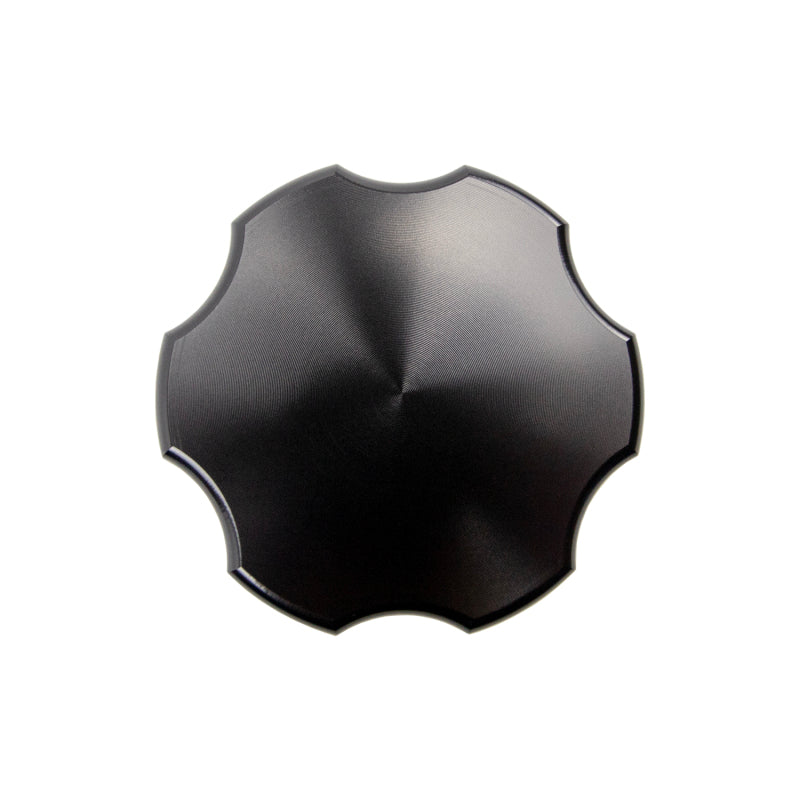 Wehrli 98.5-21 Cummins Billet Aluminum Black Anodized Oil Fill Cap WCF100395 WCF100395 Photo - Primary