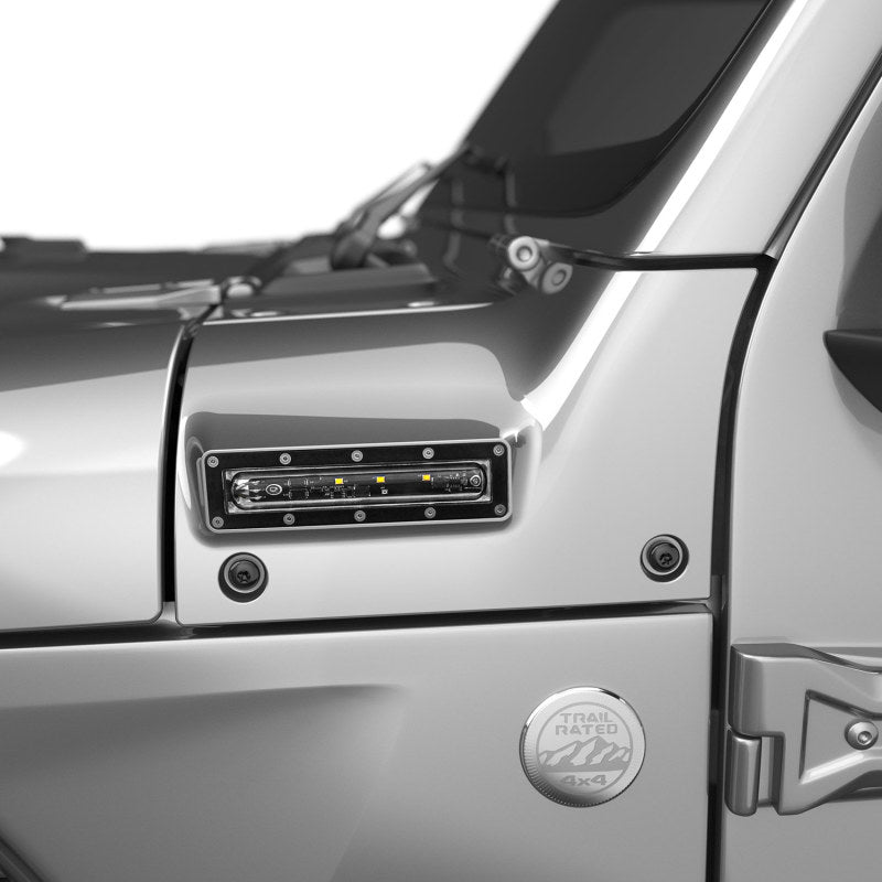 EGR 18-24 Jeep Wrangler VSL LED Light VSL JL/JT Billet Silver VSLJP0192 VSLJP0192 User 1