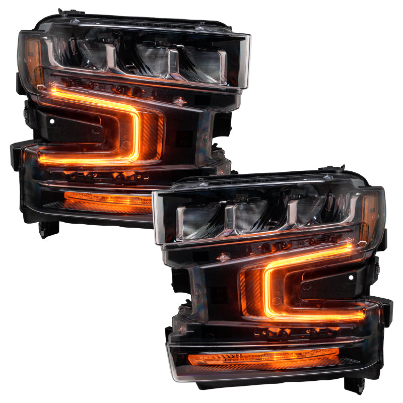 ORACLE Lighting Oracle 19-21 Chevy Silverado 1500 RGB+W Headlight DRL Upgrade Kit - ColorSHIFT 2 1441-333 1441-333 User 7