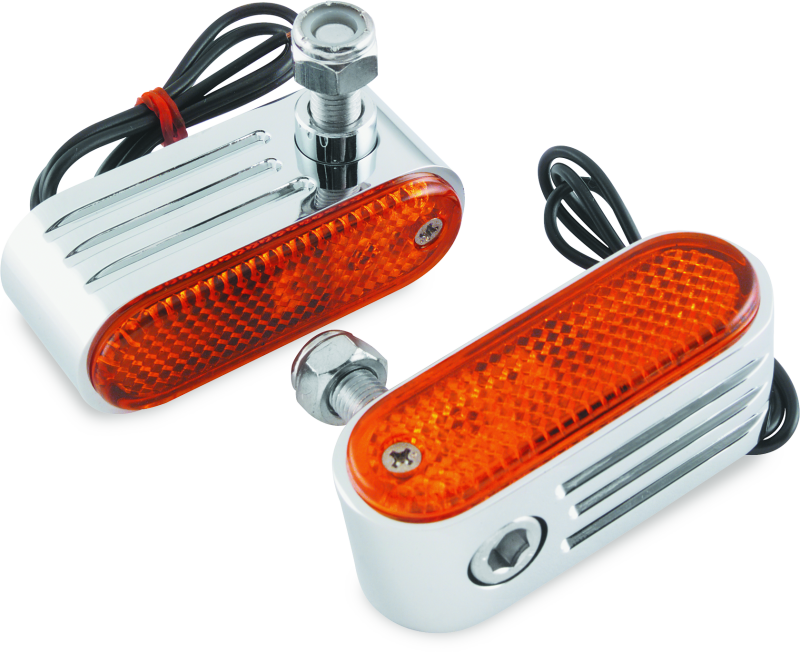 BikeMaster Marker/Side Lights 5/16in Mount Single Bulb Amber 410651 410651 Photo - Primary