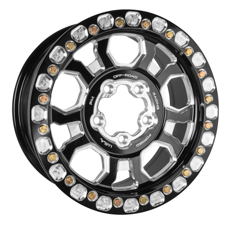Performance Machine 15x7in Pro R UTV Race Pocket Beadlock Ring Wheel 412B3-15070-15302-01 412B3-15070-15302-01 Photo - Primary
